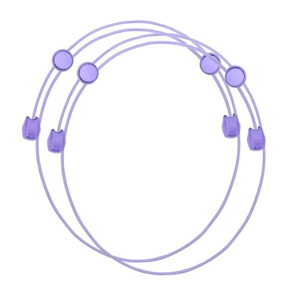 New In Package Purple Crop Tuck Adjustable Bands For Tucking Tops Set Of 3 Sz M - Picture 1 of 8